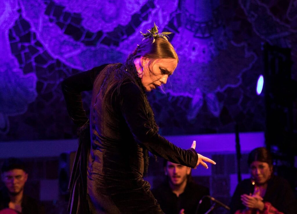 Flamenco artists in málaga at El Gallo Ronco