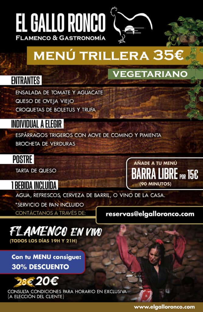 003 MENU VEGETARIANO TRILLERA 35E 2025 ESPANOL copia –El Gallo Ronco