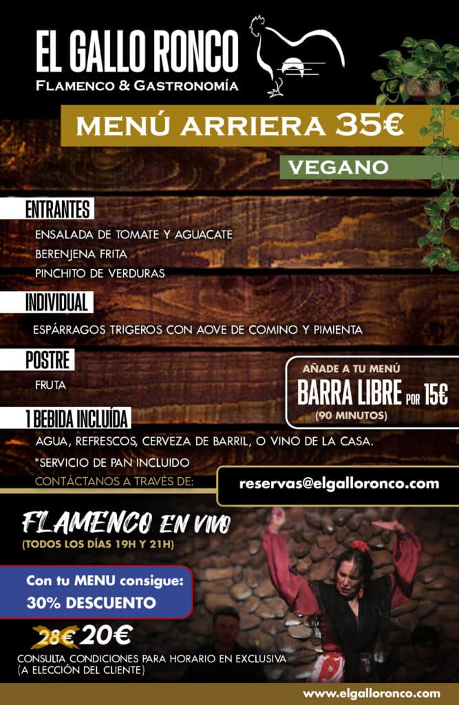 004 MENU VEGANO ARRIERA 35E 2025 ESPANOL copia –El Gallo Ronco