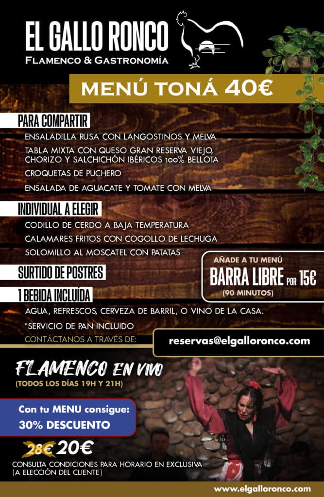 005 MENU TONA 40E 2025 ESPANOL copia –El Gallo Ronco