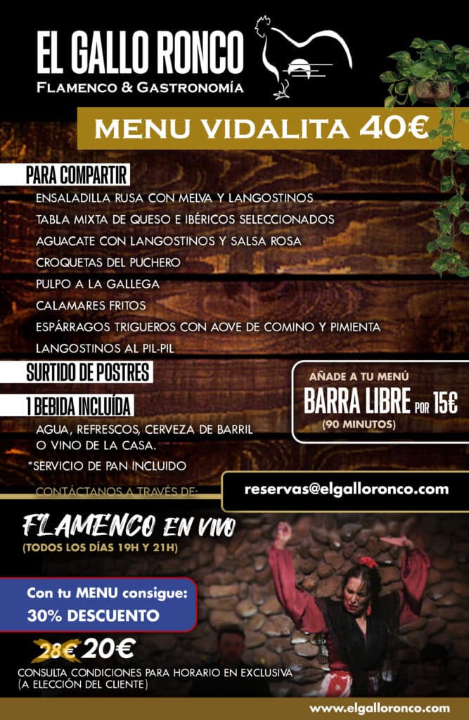 006 MENU VIDALITA 40E 2025 ESPANOL copia –El Gallo Ronco